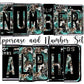 Teal Leopard Number Plate Alphabet Uppercase Numbers PNG, Cow Country Alphabet PNG Digital Download