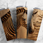 Zebra 20oz Sublimation Tumbler Designs, 9.2 x 8.3” Straight Skinny Tumbler, Engraved Wood Tumbler Wrap PNG