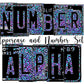 Purple Leopard Number Plate Alphabet Uppercase Numbers PNG, Neon Animal Print Alphabet PNG Digital Download