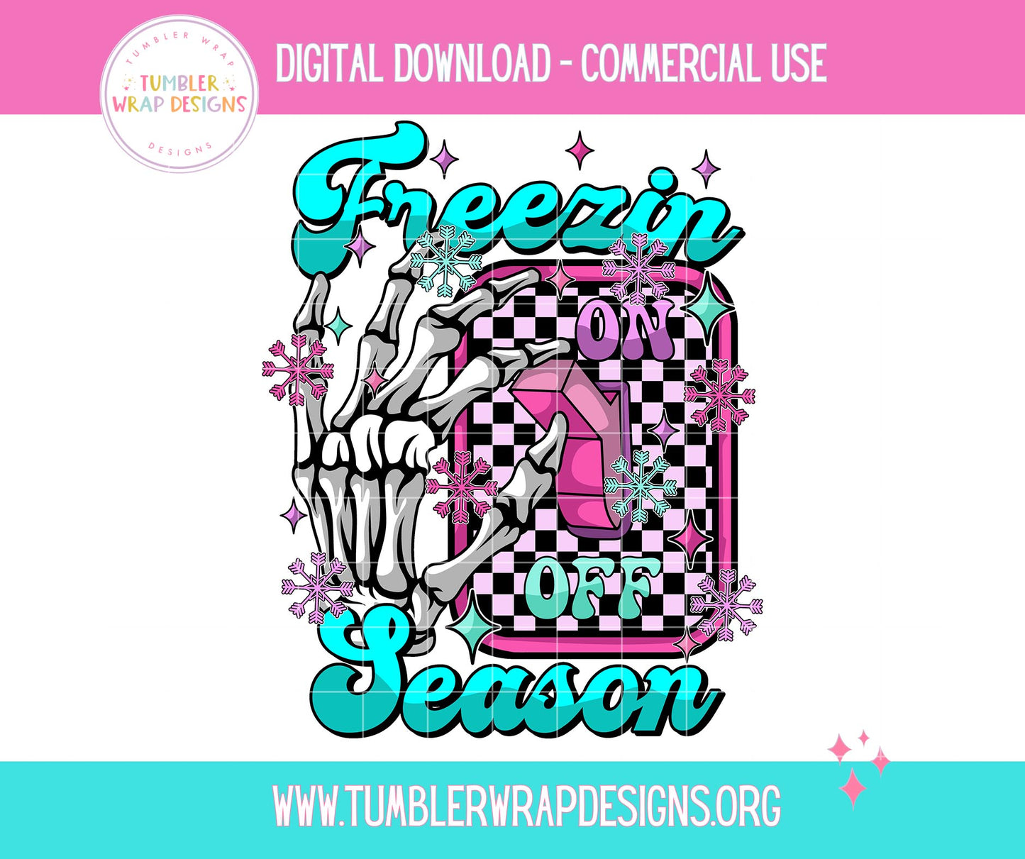 Freezin Season Winter Seasonal T-shirt PNG Design,  Sublimation Tee Motivational Digital Download PNG File, Commercial Use