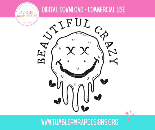 Beautiful Crazy Dead Face Emoji T-shirt PNG Design,  Sublimation Tee Motivational Digital Download PNG File, Commercial Use (1)