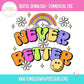 Sublimation PNG Sublimation PNG - Never Better Rainbow Emoji T-shirt PNG Design, Sublimation Tee Motivational Digital Download PNG File, Commercial Use-Tumblerwrapdesigns