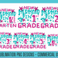 Sublimation PNG Sublimation PNG - 7x Back to school Vibes PNG Bundle, PNG Mega Bundle, Mermaid Girls Shirt PNG Design, Grade school Design, Digital Download-Tumblerwrapdesigns