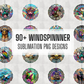 Sublimation PNG Sublimation PNG - Windspinner-Tumblerwrapdesigns