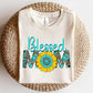 Blessed Mom Png, Western PNG, Digital Download, Country PNG, Holiday Clip art, Texas Designs, Mom PNG