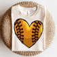 Softball Sublimation PNG Design, Love heart Digital Download PNG File, Commercial Use