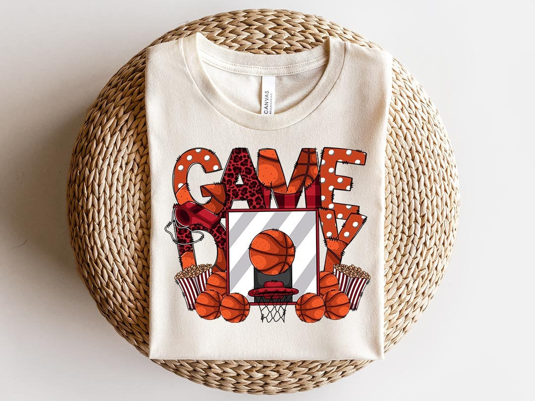 Basketball hoop Sublimation PNG Design, Game day Digital Download PNG File, Commercial Use