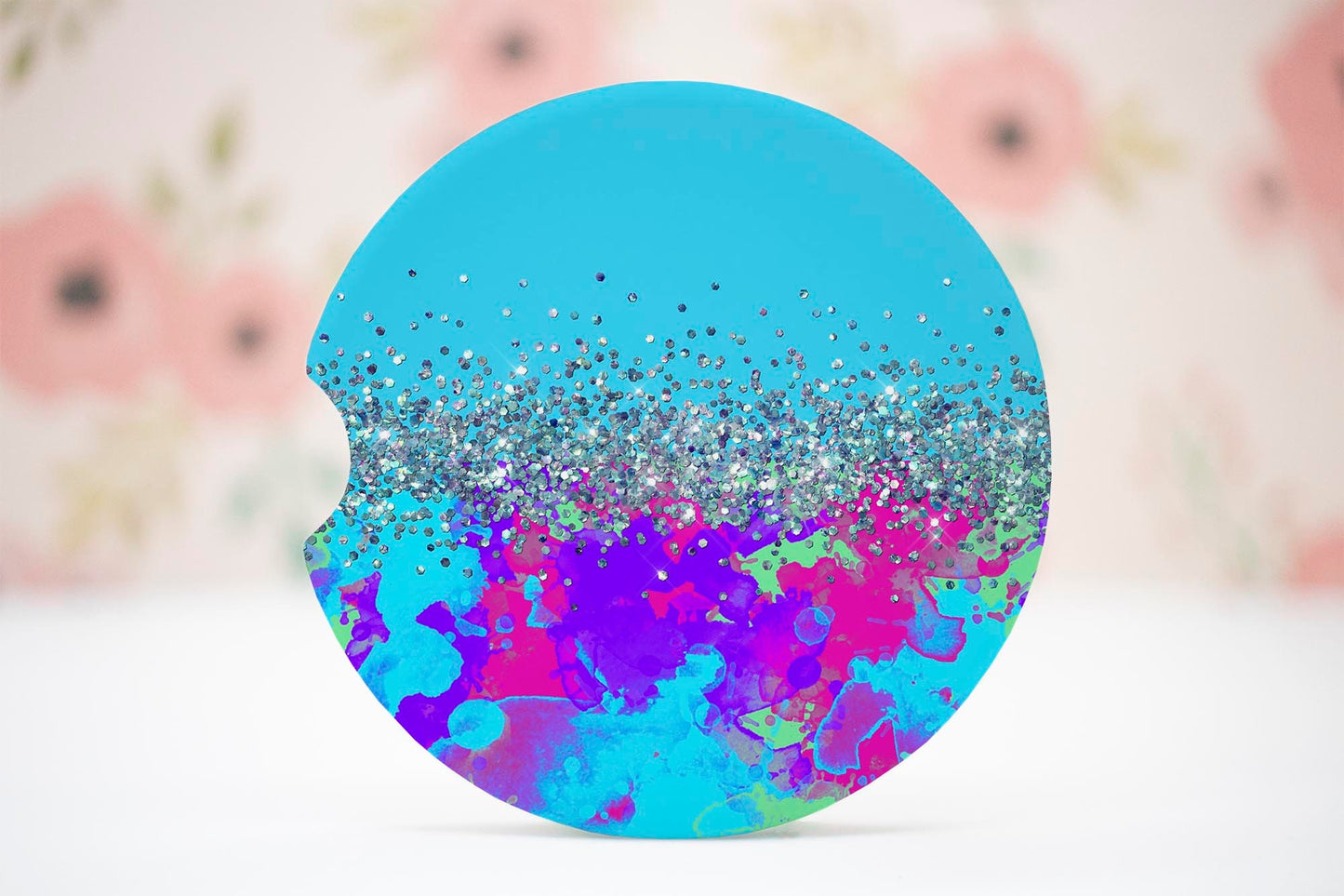 200 Glitter Car Coaster Sublimation Design, Split Car Coaster Designs, Round Sublimation Design, Instant Download, Commercial Use Png