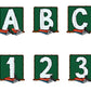 Teacher Doodle Letters Alphabet with Uppercase and Numbers PNG, Alphabet PNG Digital Download