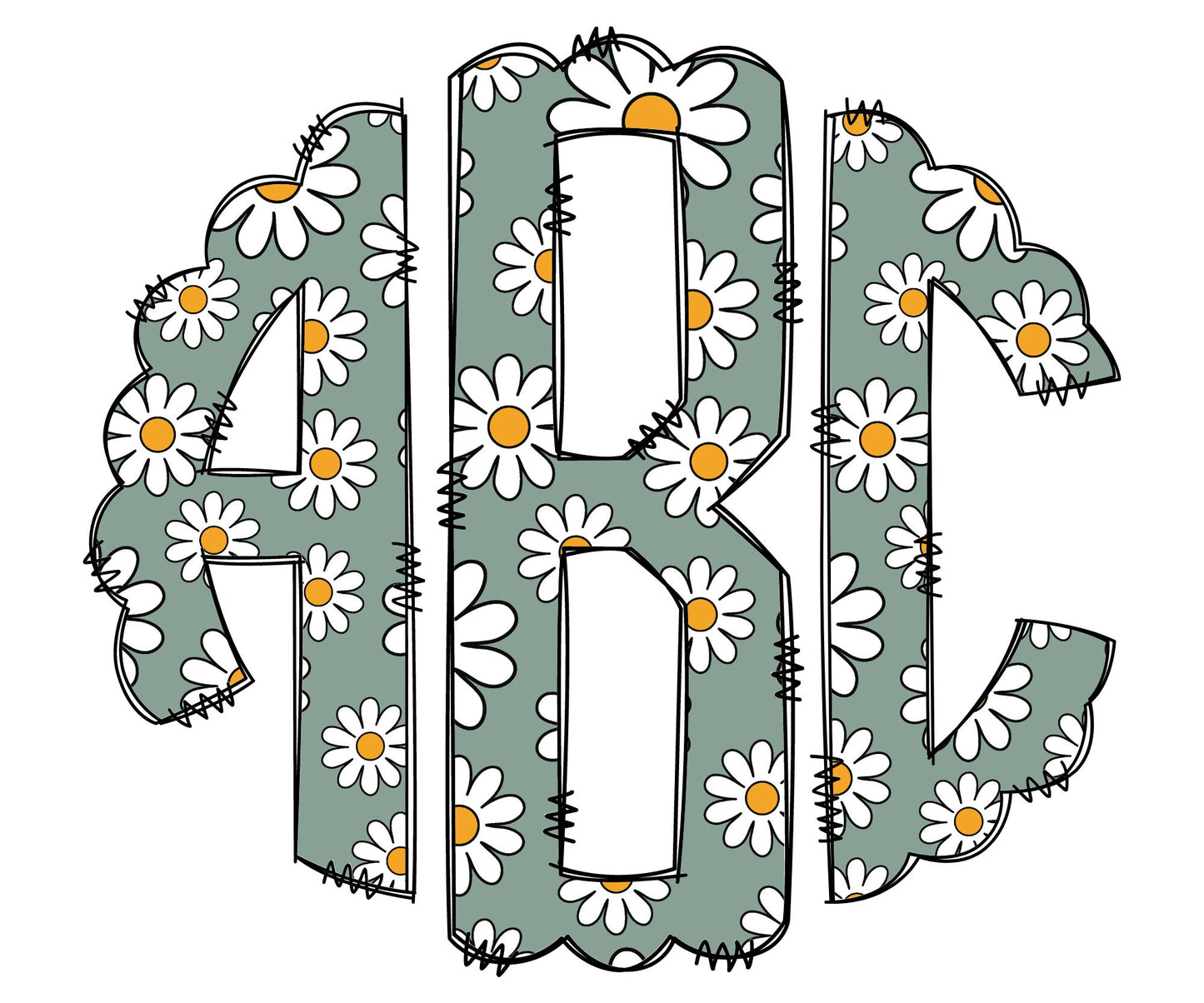 Retro Rainbow Monogram Letters, Hippy Flower Sublimation PNG Doodle Alpha Bundle, Hippie Boho Sublimation Font PNG Floral, Orange and Green (2023-04-18 13.17.36)