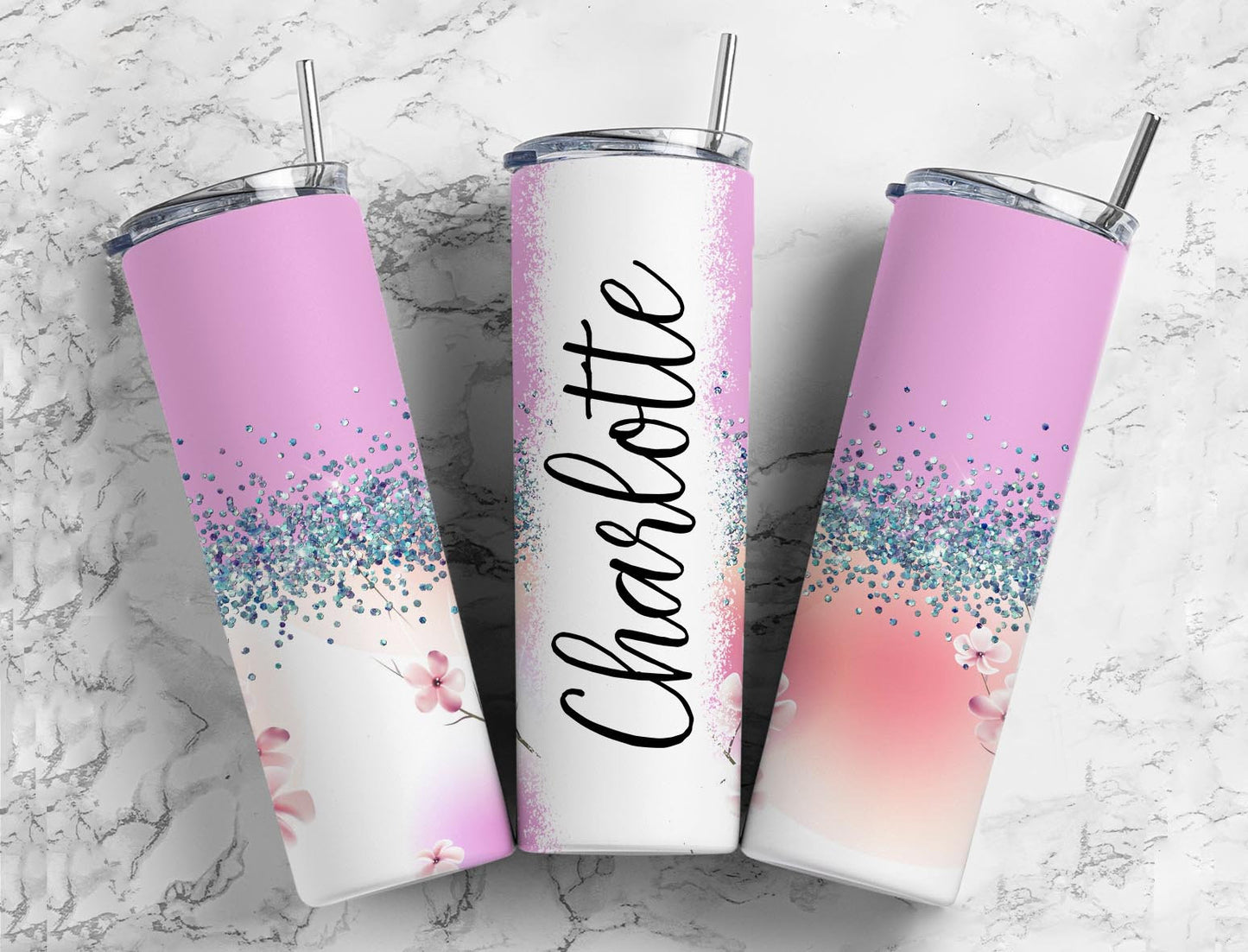 50 + Floral Tumbler Wrap, Straight Tumbler, Sublimation, Design Bundle, Tumbler png, 20oz Straight Tumbler, Sunflower Tumbler Wrap PNG