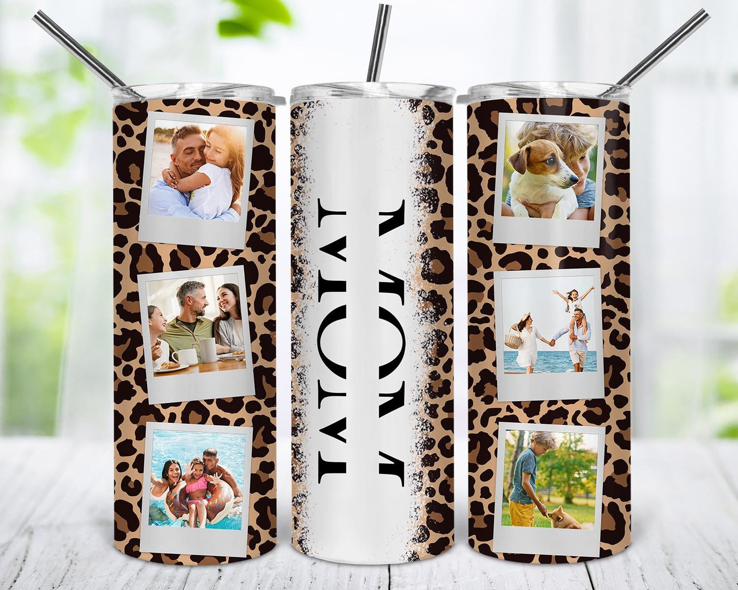 20oz Seamless Mom Split Polaroid Tumbler Mama Seamless 20oz Sublimation Tumbler, Mothers. Mama Tumbler, Seamless Tumbler, Mom Tumbler Wrap