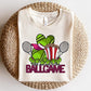 Take me out to the ballgame Sublimation PNG Design, Tennis ball Digital Download PNG File, Commercial Use