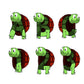 Turtles Doodle Letters Alphabet with Uppercase and Numbers PNG, Alphabet PNG Digital Download