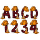 Construction Doodle Letters, Builder Alphabet, Construction Alphabet PNG, Entire Doodle Alphabet Uppercase Numbers PNG