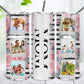 20oz Seamless Mom Split Polaroid Tumbler Mama Seamless 20oz Sublimation Tumbler, Mothers. Mama Tumbler, Seamless Tumbler, Mom