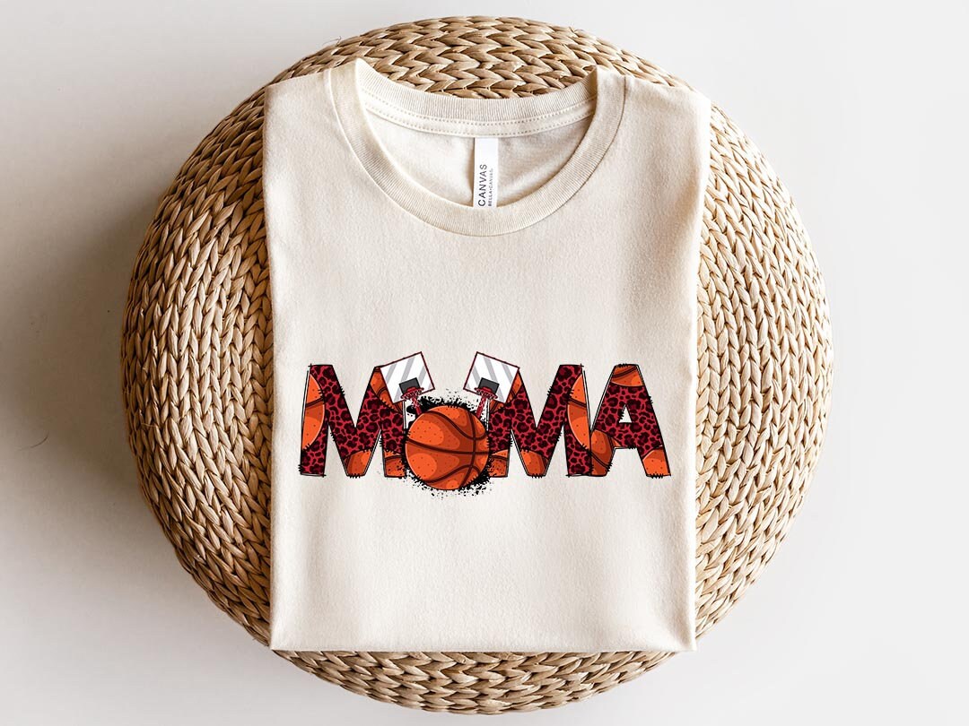 Mama Basketball Sublimation PNG Design, Ball Sport Digital Download PNG File, Commercial Use