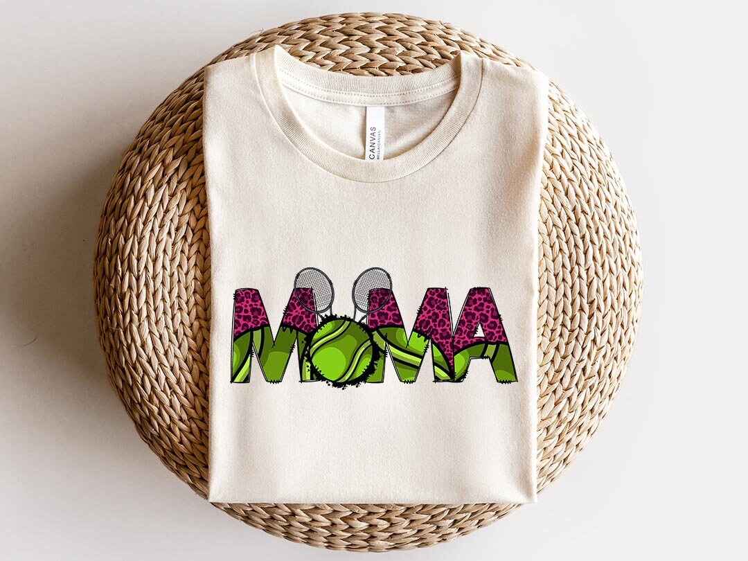 Mama Sublimation PNG Design, tennis ball Digital Download PNG File, Commercial Use