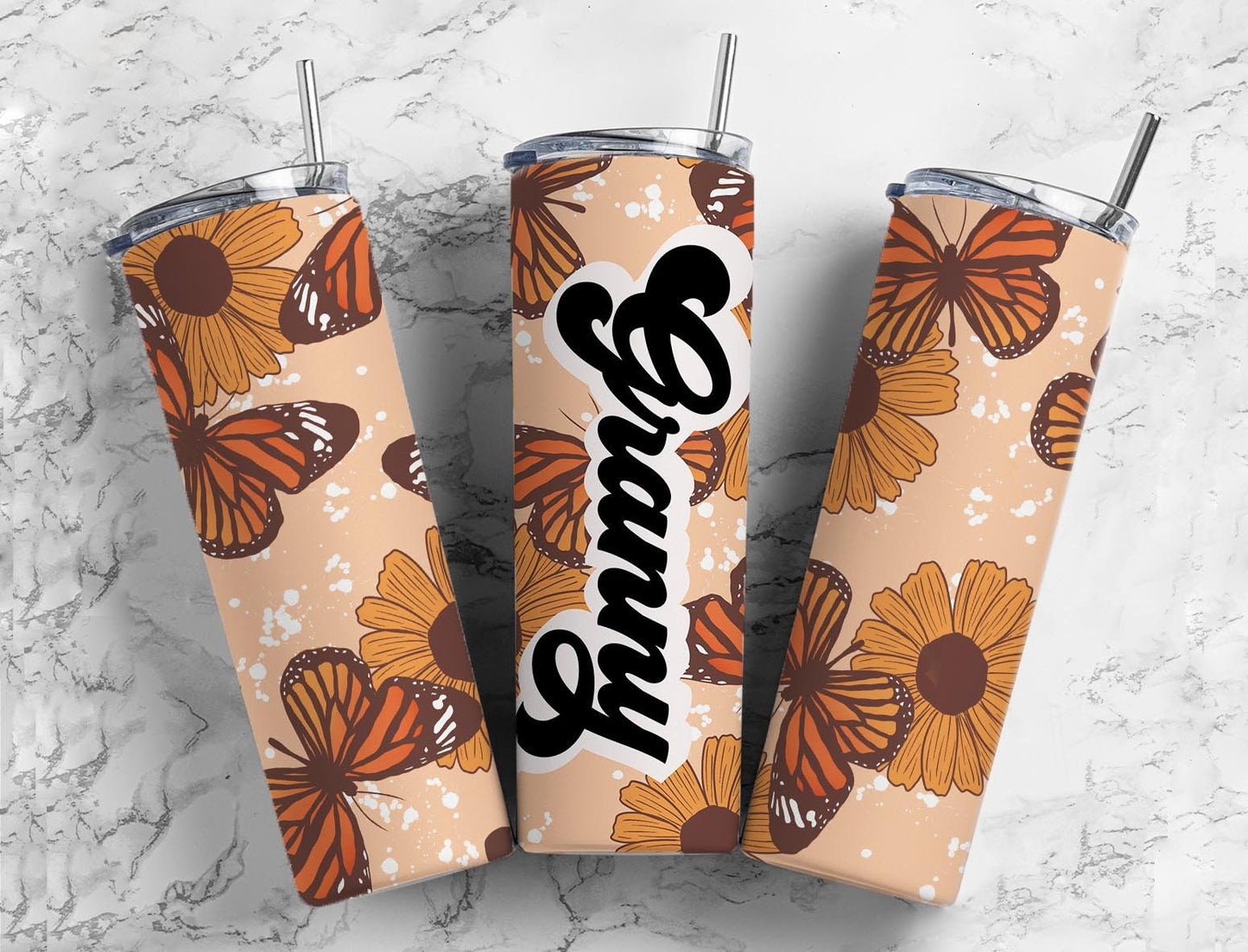 14+ MOM Versions Tumbler Design Bundle, MAMA Tumbler png, 20oz Straight Tumbler, Retro Butterfly Tumbler PNG, Mama, Gigi, Mimi, MawMaw, Mimi