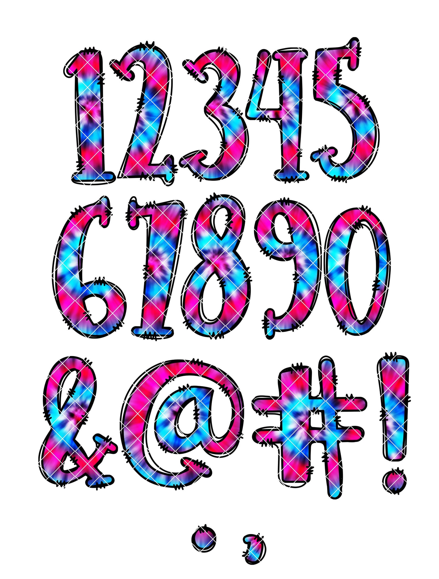 Tie Dye Doodle Letter + Matching Tumbler Template, Doodle Alphabet Font PNG, 20 oz Tumbler, Sublimation Designs, Tye Die, TieDye, TyeDie