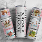 20oz Seamless Mom Split Polaroid Tumbler Mama Seamless 20oz Sublimation Tumbler, Mothers. Mama Tumbler, Seamless Tumbler, Mom