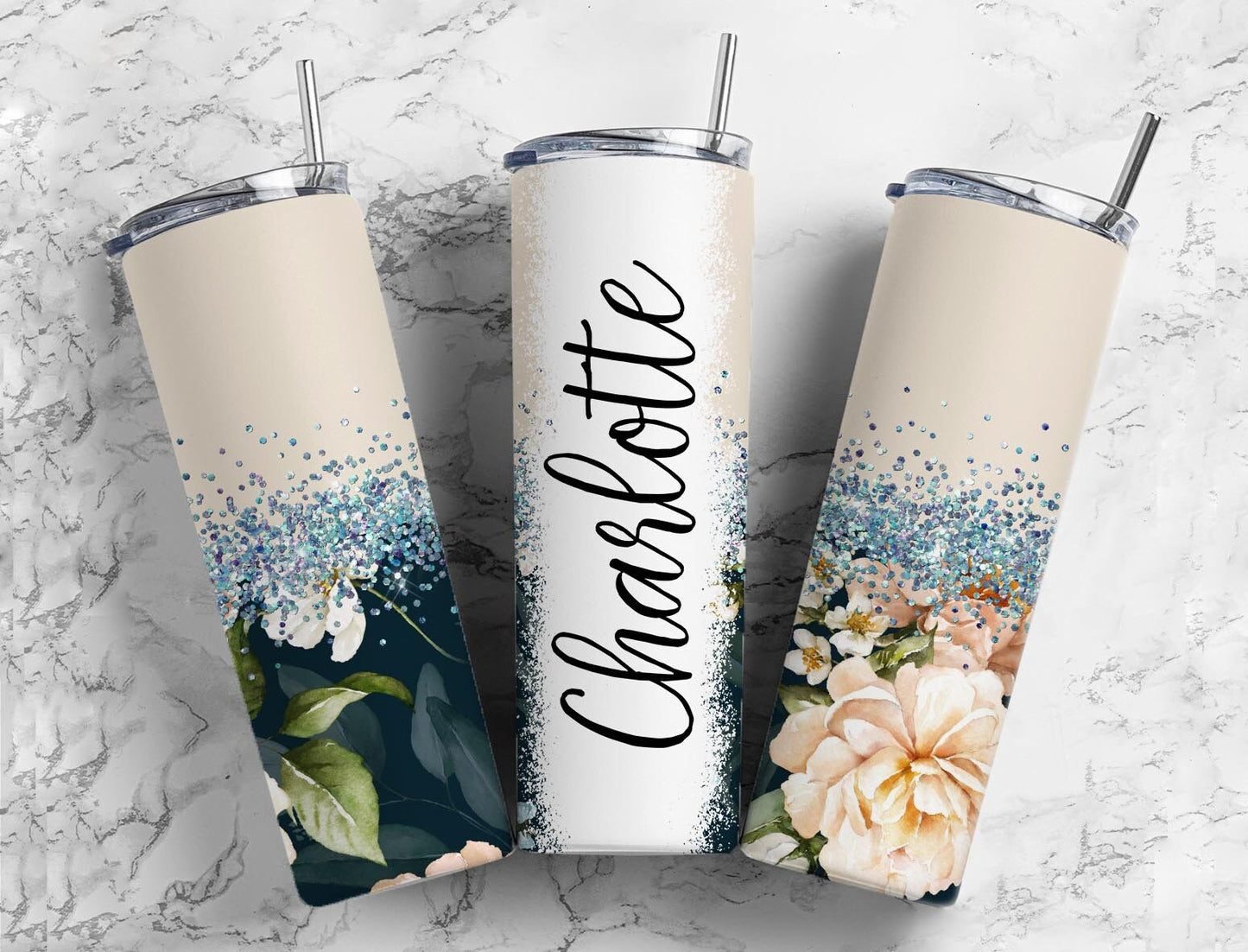 50 + Floral Tumbler Wrap, Straight Tumbler, Sublimation, Design Bundle, Tumbler png, 20oz Straight Tumbler, Sunflower Tumbler Wrap PNG