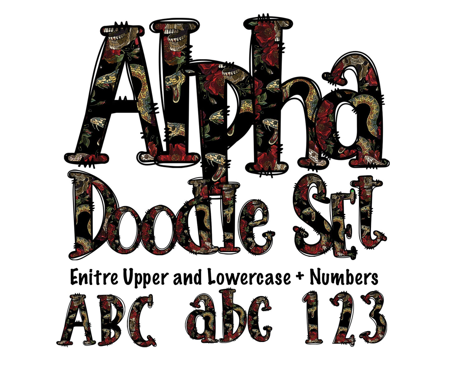 200+ MEGA BUNDLE - Doodle Letters! Uppercase & Lowercase, Entire Doodle Alphabet, Numbers, Individually Saved PNG, pack, Sublimation letters (2023-04-18 23.36.40)