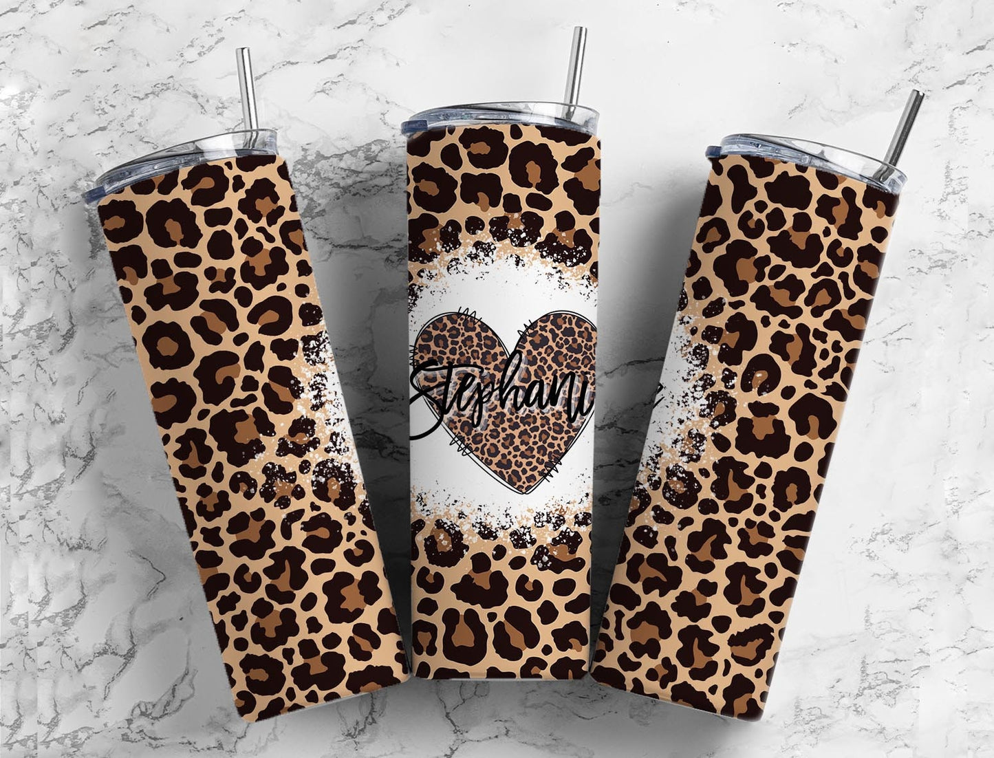 27x Love Heart Bundle Editable Canva Tumbler Templates, Add Your Own Name, Canva Template, 9.2x8.3 Tumbler Wrap Designs