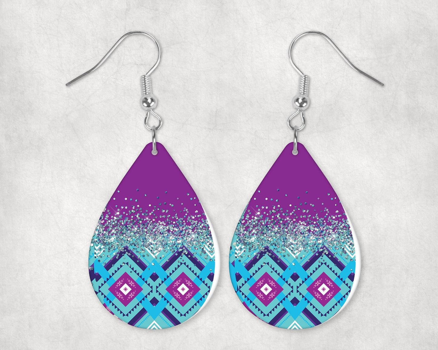 200 Glitter Teardrop Earrings Sublimation Design, Earring Designs, Teardrop Sublimation Design, Instant Download, Commercial Use Png