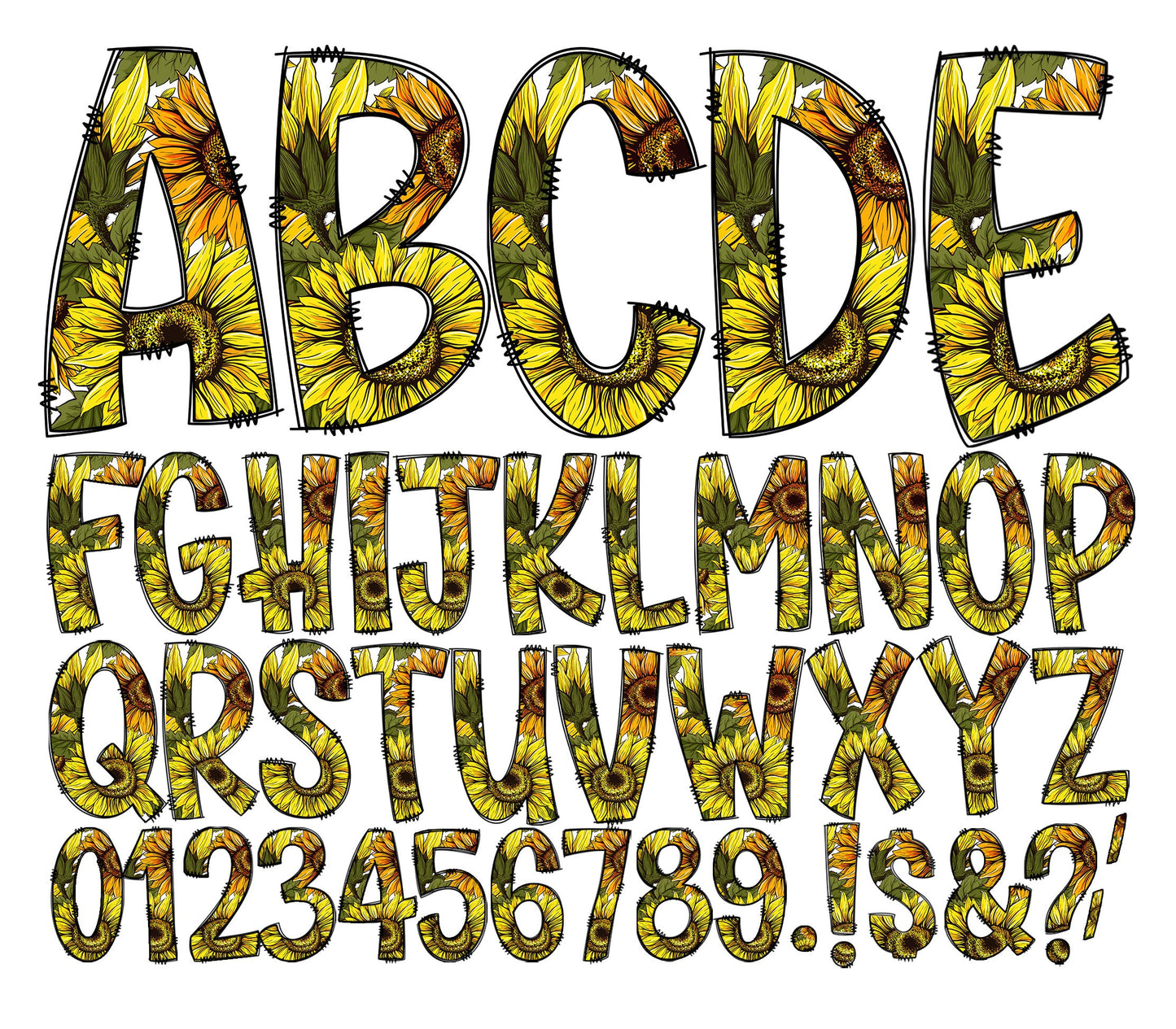 200+ MEGA BUNDLE - Doodle Letters! Uppercase & Lowercase, Entire Doodle Alphabet, Numbers, Individually Saved PNG, pack, Sublimation letters (2023-04-18 16.01.20)