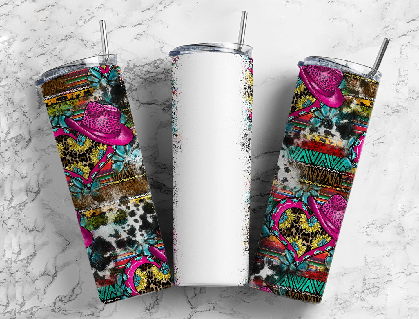 12x Western Country Tumbler, Seamless Tumbler, Design Bundle, Tumbler png, 20oz Straight Tumbler, Sunflower Tumbler Wrap, teal tumbler PNG