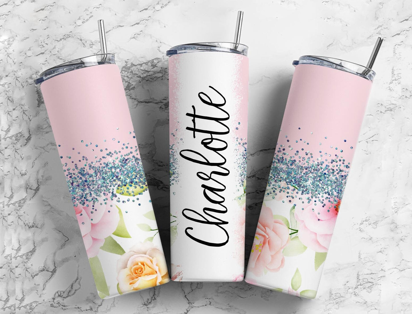 50 + Floral Tumbler Wrap, Straight Tumbler, Sublimation, Design Bundle, Tumbler png, 20oz Straight Tumbler, Sunflower Tumbler Wrap PNG