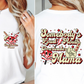 Sublimation PNG Sublimation PNG - Somebody's Loudmouth Cheerleader Mama T-shirt Png Design, Retro Hippy Sublimation, Sassy Smile 90s Digital Download PNG File, Pocket design-Tumblerwrapdesigns