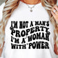 im Not A Mans Property Svg Files, Svg Tshirt, Png and Svg Sublimation Design, Svg Files For Cricut, Silhouette