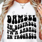 Im Not A Damsel In Distress Svg Files, Svg Tshirt, Png and Svg Sublimation Design, Svg Files For Cricut, Silhouette