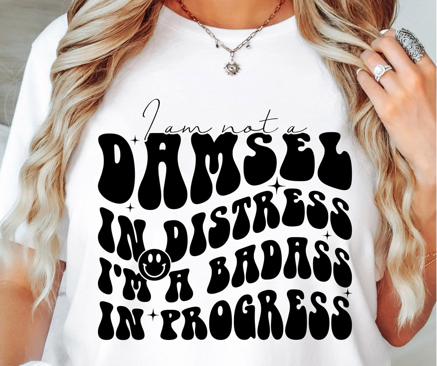 Im Not A Damsel In Distress Svg Files, Svg Tshirt, Png and Svg Sublimation Design, Svg Files For Cricut, Silhouette