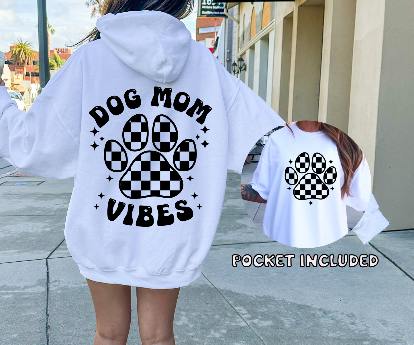 DOG MOM VIBES T-shirt Png Design, Retro Smile Sublimation, Groovy Checker Digital Download Png File,