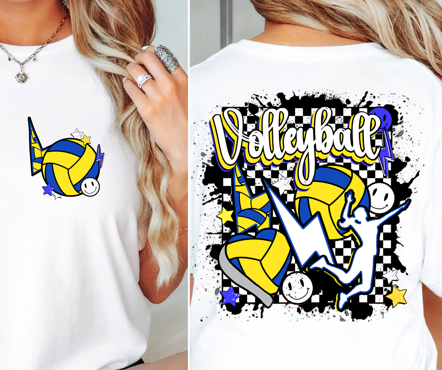 Volleyball Retro T-shirt Png Design, Retro Sublimation, Volleyball Digital Download PNG File, Commercial Use