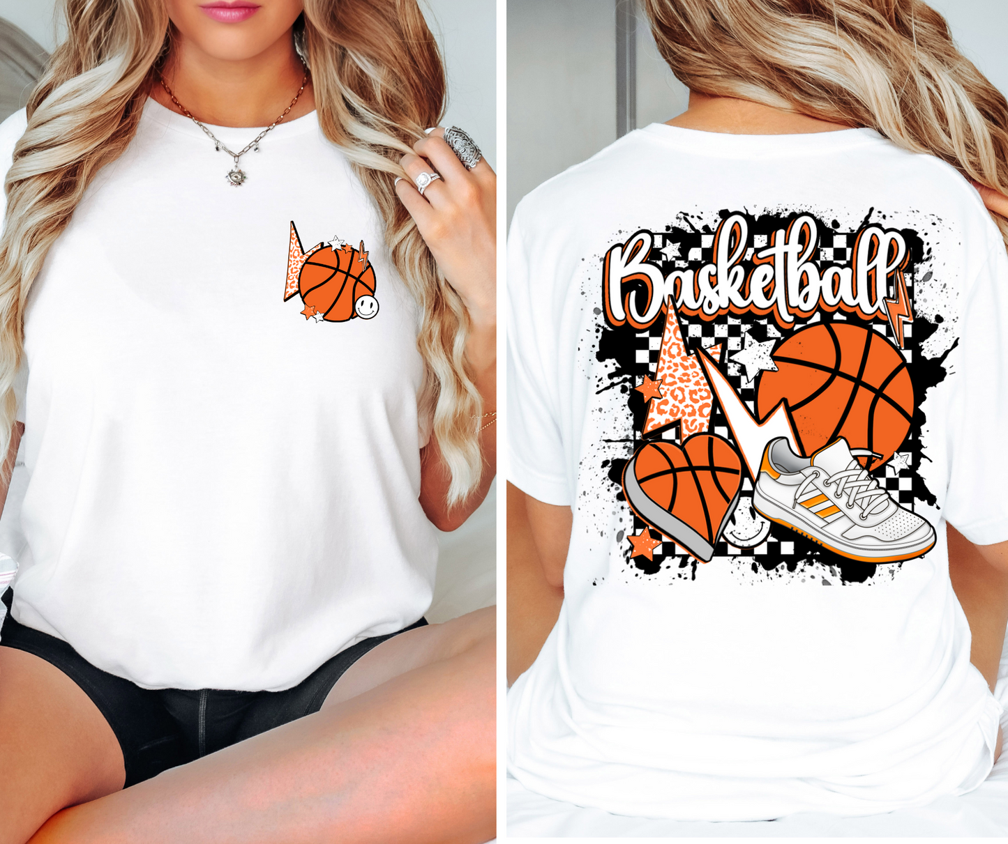 Basketball Retro T-shirt Png Design, Retro Sublimation, Basketball Digital Download PNG File, Commercial Use