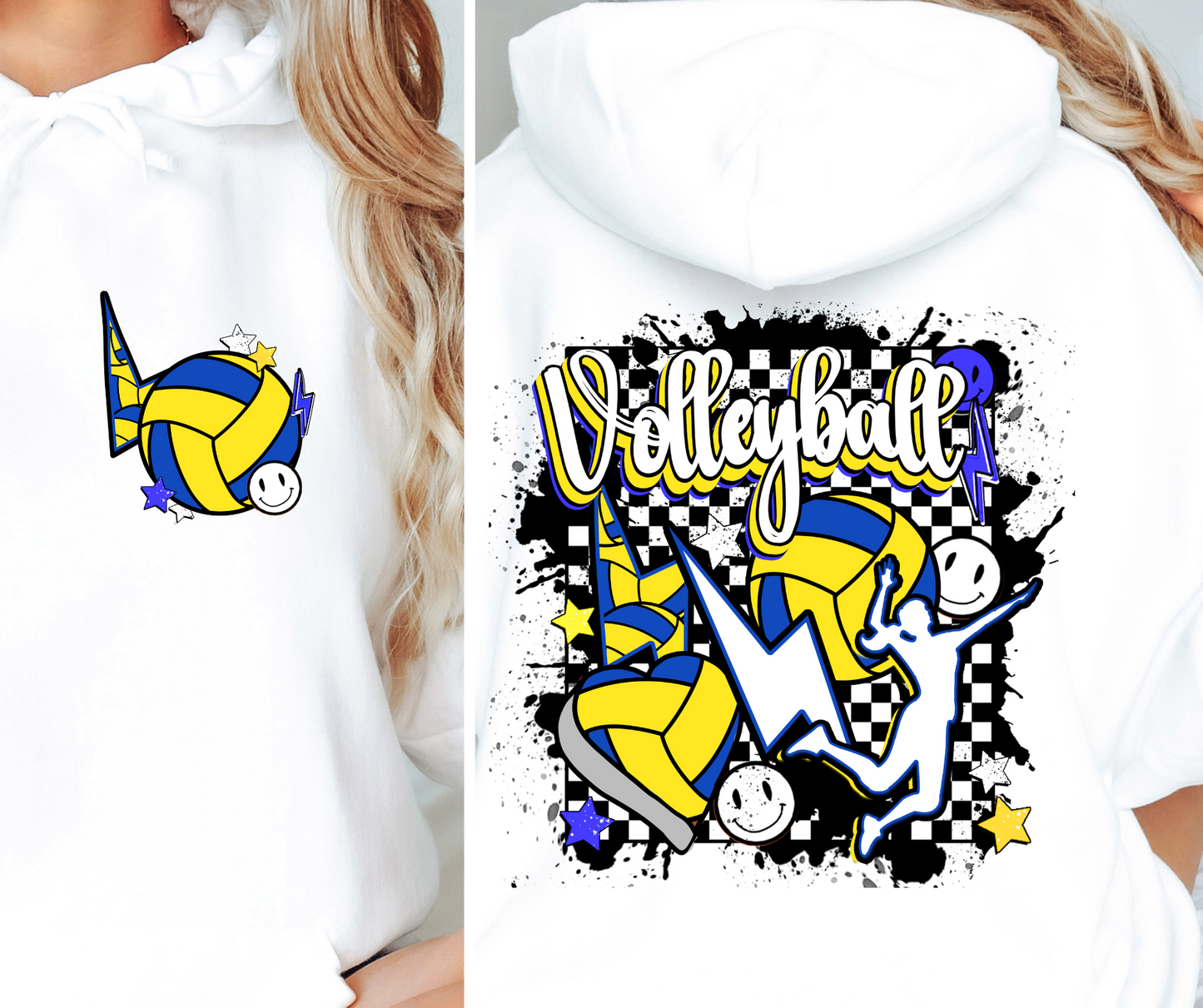 Volleyball Retro T-shirt Png Design, Retro Sublimation, Volleyball Digital Download PNG File, Commercial Use