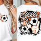 Sublimation PNG Sublimation PNG - Soccer Retro Tshirt Png Design, Retro Sublimation, Soccer Football Digital Download PNG File, Commercial Use-Tumblerwrapdesigns