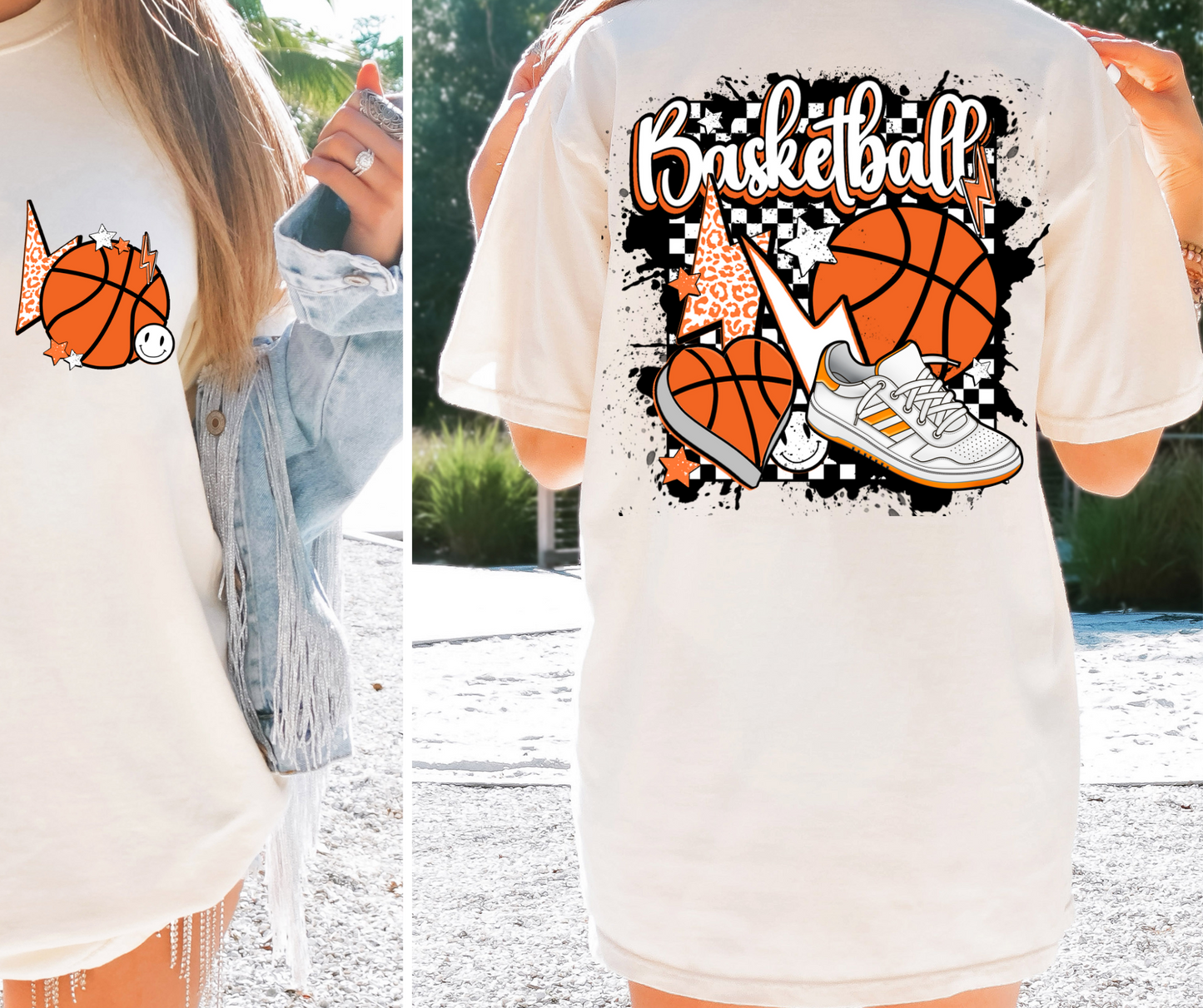 Basketball Retro T-shirt Png Design, Retro Sublimation, Basketball Digital Download PNG File, Commercial Use