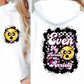 Sublimation PNG Sublimation PNG - Even my anxiety has anxiety T-shirt Png Design, Retro Hippy Sublimation, Smile 90s Digital Download PNG File, Pocket design-Tumblerwrapdesigns