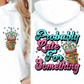 Sublimation PNG Sublimation PNG - Probably Late for something T-shirt Png Design, Retro Hippy Sublimation, Sassy Smile 90s Digital Download PNG File, Pocket design-Tumblerwrapdesigns