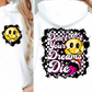 Sublimation PNG Sublimation PNG - Don't let your dreams Die T-shirt Png Design, Retro Hippy Sublimation, Smile 90s Digital Download PNG File, Pocket design-Tumblerwrapdesigns