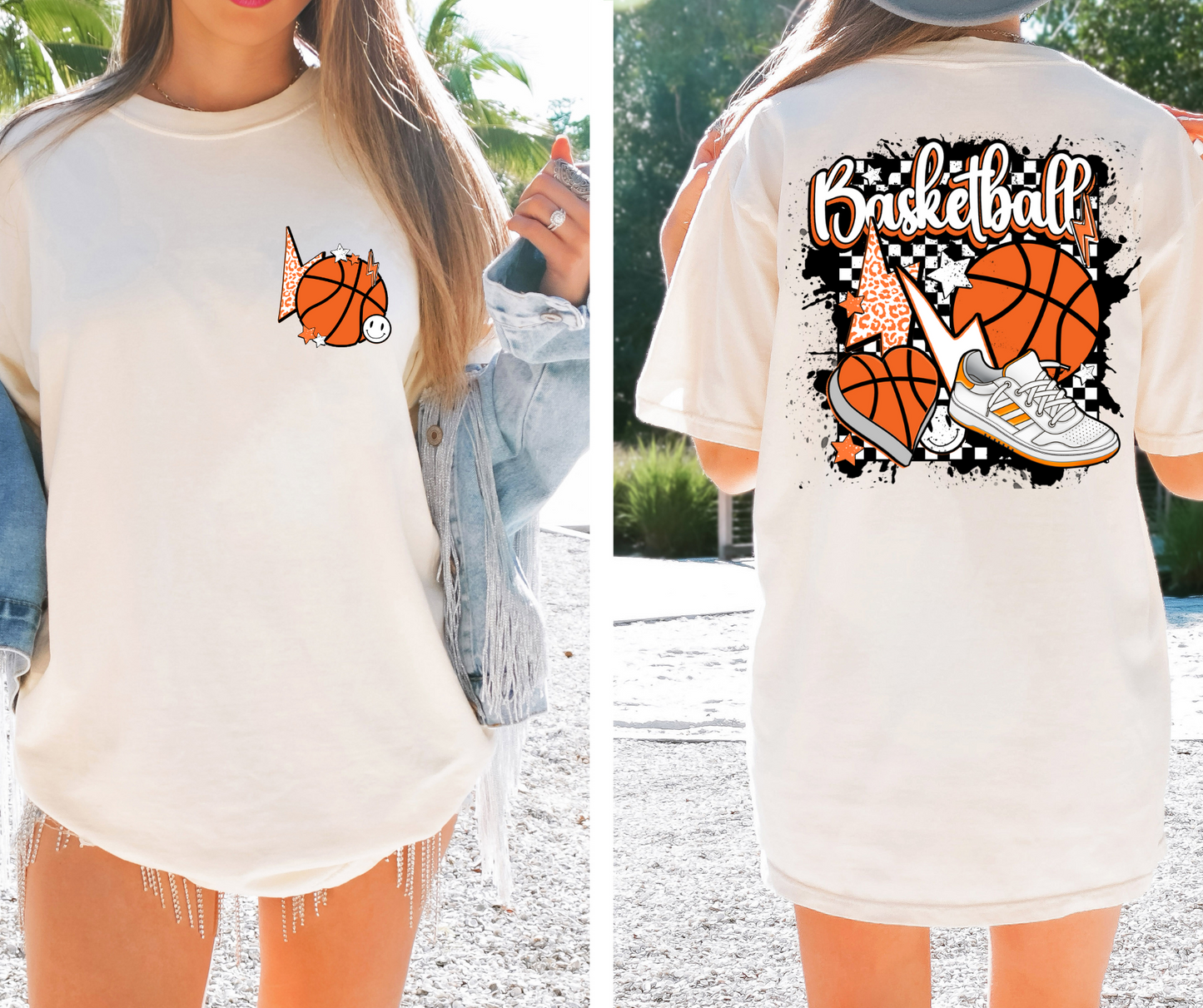 Basketball Retro T-shirt Png Design, Retro Sublimation, Basketball Digital Download PNG File, Commercial Use