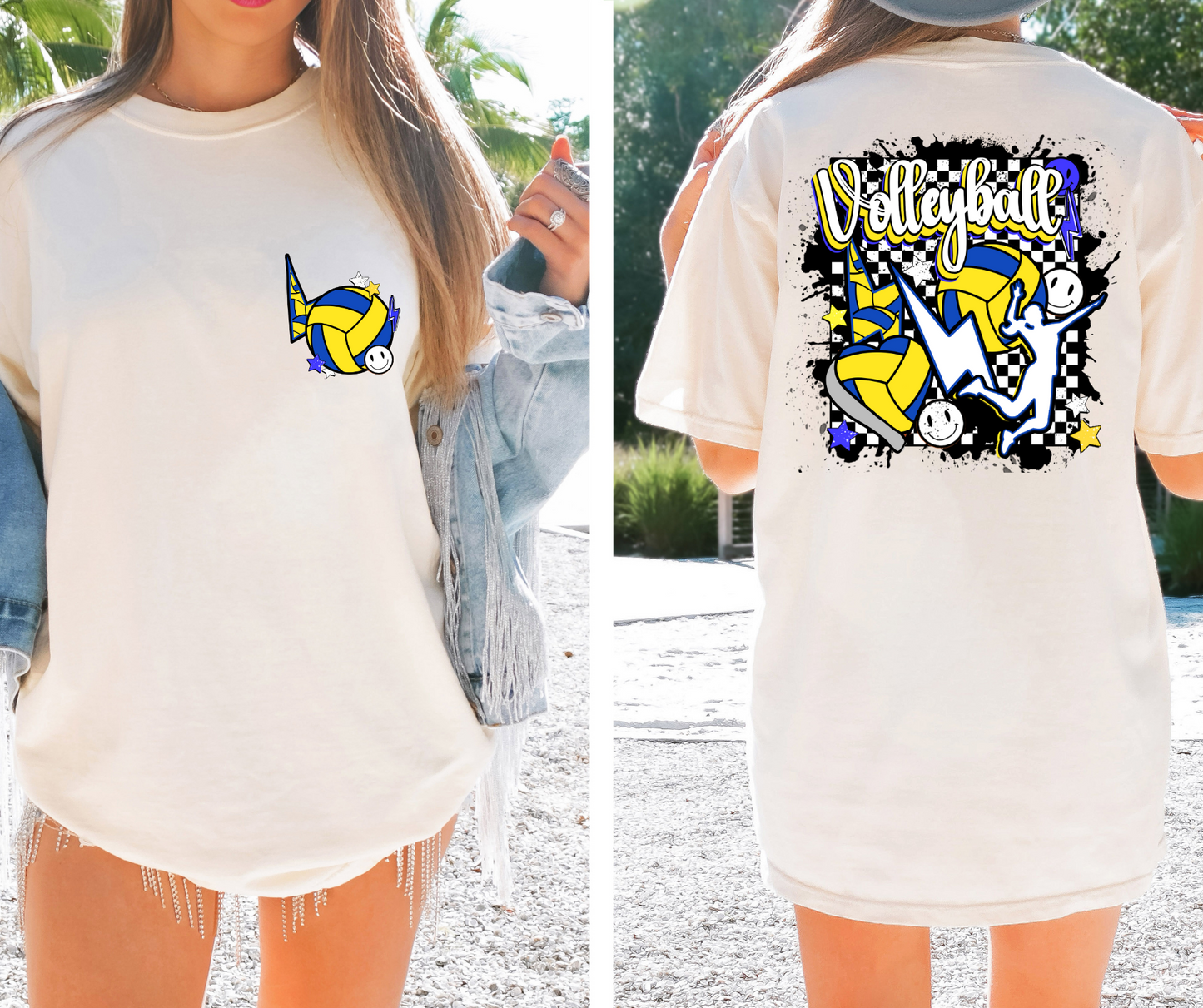 Volleyball Retro T-shirt Png Design, Retro Sublimation, Volleyball Digital Download PNG File, Commercial Use