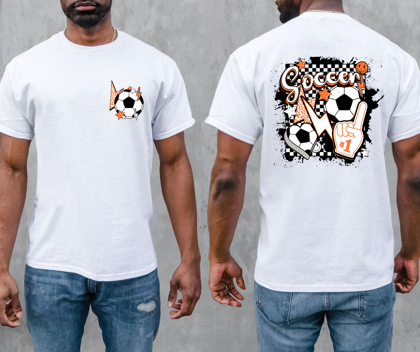 Soccer Retro Tshirt Png Design, Retro Sublimation, Soccer Football Digital Download PNG File, Commercial Use