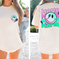 Sublimation PNG Sublimation PNG - Fluro Neon Mama T-shirt Png Design, Retro Hippy Sublimation, Smile 90s Digital Download PNG File, Commercial Use Matching Pocket Front Back-Tumblerwrapdesigns