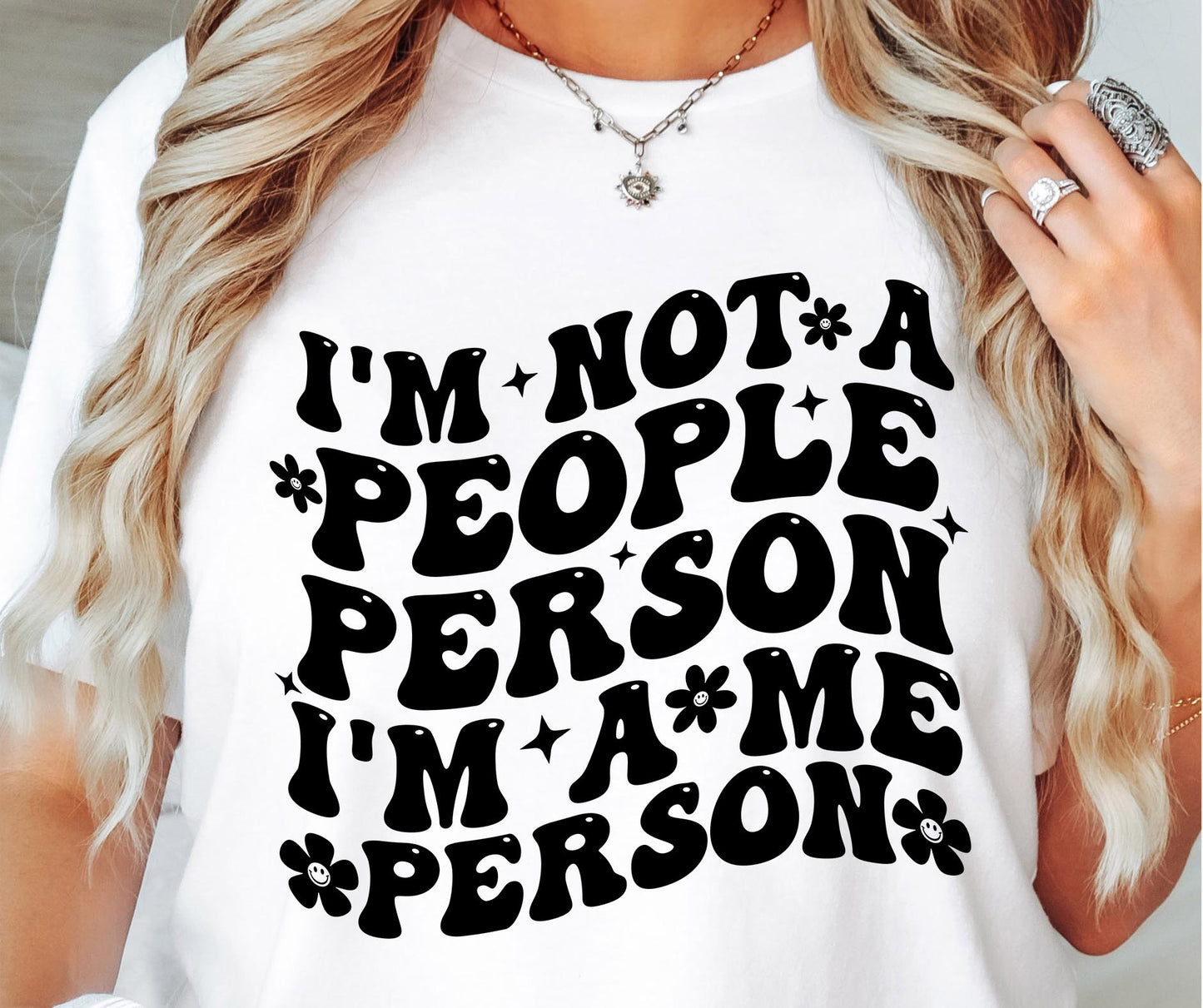 Im Not A People Person Svg Files, Svg Tshirt, Png and Svg Sublimation Design, Svg Files For Cricut, Silhouette